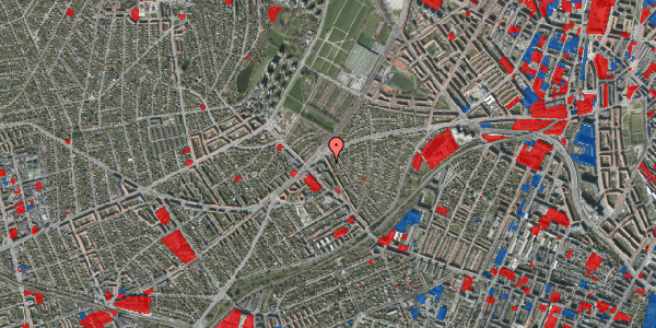 Jordforureningskort på Rønnebærvej 40, 1. tv, 2400 København NV