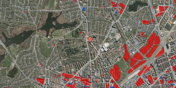 Jordforureningskort på Rønningsvej 1, 3. th, 2400 København NV