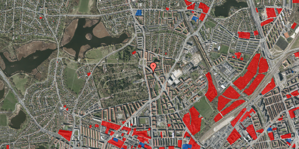 Jordforureningskort på Rønningsvej 8, 1. th, 2400 København NV