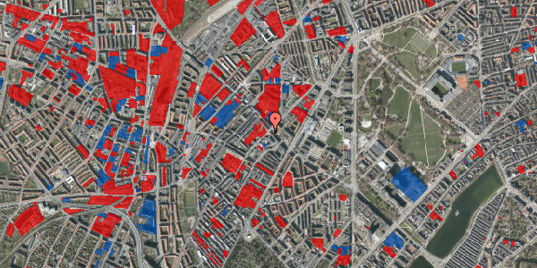 Jordforureningskort på Rådmandsgade 42B, 2. th, 2200 København N