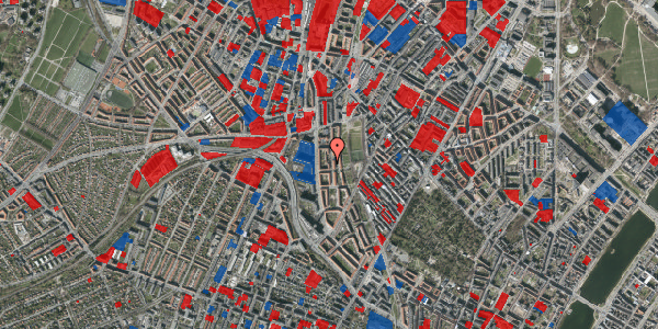 Jordforureningskort på Sandbjerggade 13, 4. th, 2200 København N