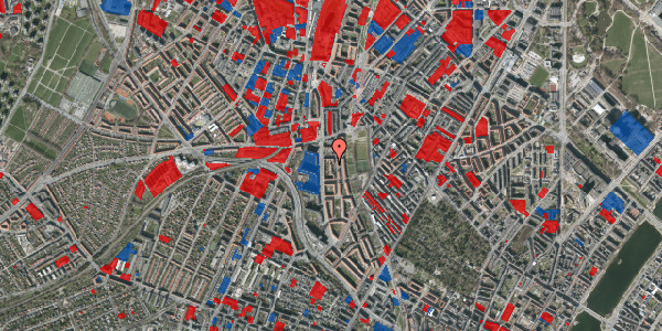 Jordforureningskort på Sandbjerggade 21, 1. tv, 2200 København N