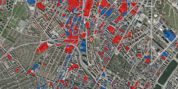 Jordforureningskort på Sandbjerggade 21, 2. tv, 2200 København N