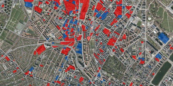 Jordforureningskort på Sandbjerggade 40, 1. th, 2200 København N