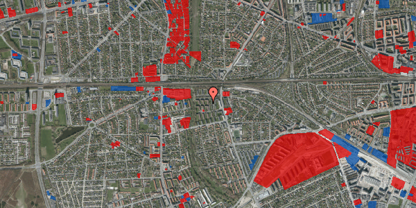 Jordforureningskort på Sandhusvej 13, 1. th, 2500 Valby