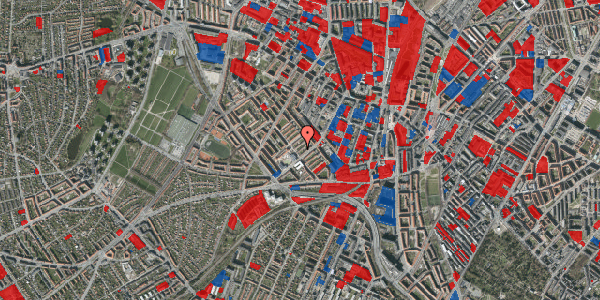 Jordforureningskort på Sangfuglestien 6, 1. th, 2400 København NV