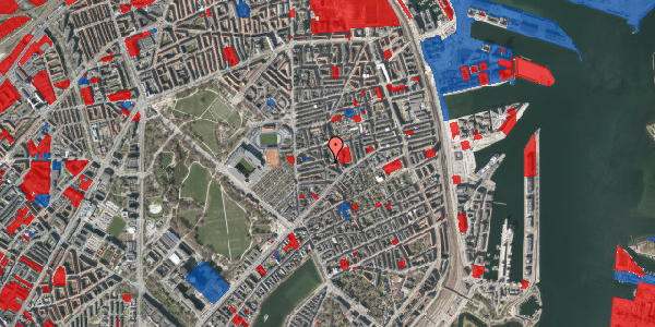 Jordforureningskort på Sankt Jakobs Gade 11, 1. th, 2100 København Ø