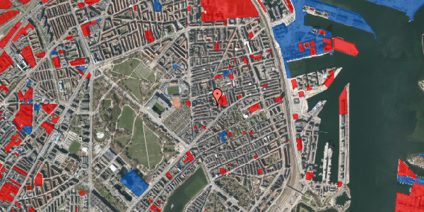 Jordforureningskort på Sankt Jakobs Gade 11, 3. th, 2100 København Ø