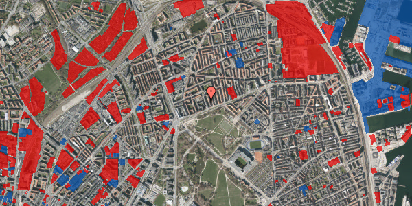 Jordforureningskort på Sankt Kjelds Gade 6, 1. th, 2100 København Ø