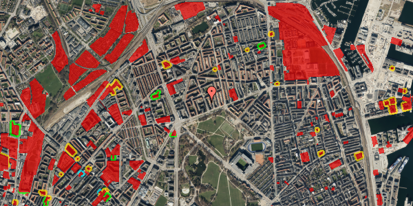 Jordforureningskort på Sankt Kjelds Gade 8, 4. tv, 2100 København Ø