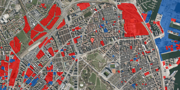 Jordforureningskort på Sankt Kjelds Gade 12, 3. th, 2100 København Ø