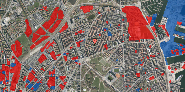 Jordforureningskort på Sankt Kjelds Gade 14, 4. , 2100 København Ø