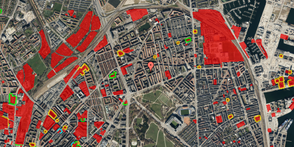 Jordforureningskort på Sankt Kjelds Gade 16, st. th, 2100 København Ø