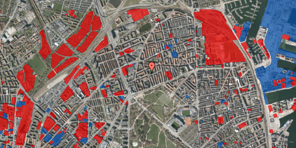 Jordforureningskort på Sankt Kjelds Gade 16, 3. th, 2100 København Ø