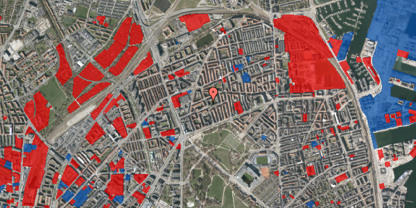 Jordforureningskort på Sankt Kjelds Gade 18, 1. th, 2100 København Ø