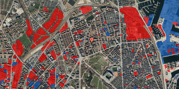 Jordforureningskort på Sankt Kjelds Gade 21, st. th, 2100 København Ø