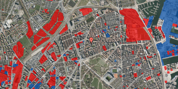 Jordforureningskort på Sankt Kjelds Gade 23, st. , 2100 København Ø