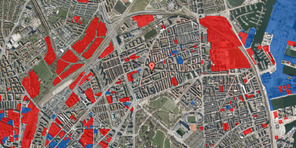 Jordforureningskort på Sankt Kjelds Gade 27, 2. th, 2100 København Ø