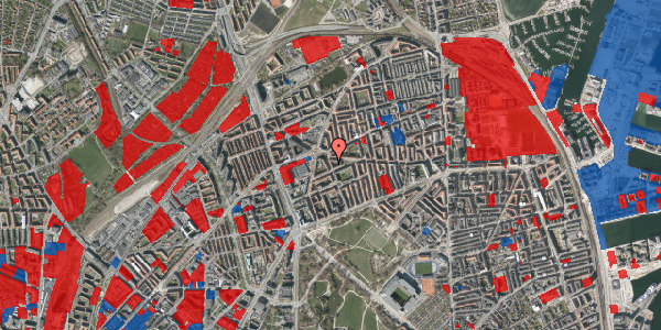 Jordforureningskort på Sankt Kjelds Gade 30, 1. th, 2100 København Ø