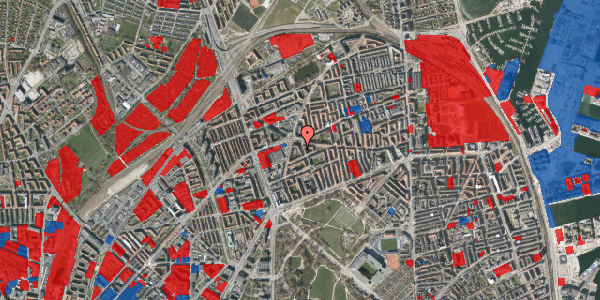 Jordforureningskort på Sankt Kjelds Gade 31, st. th, 2100 København Ø