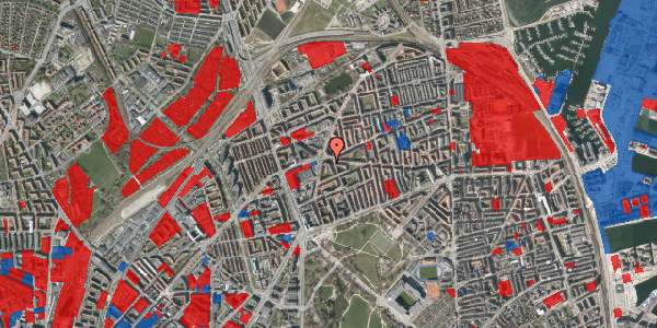 Jordforureningskort på Sankt Kjelds Plads 1, st. th, 2100 København Ø