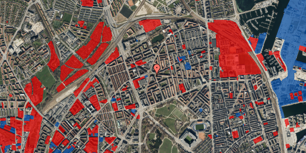 Jordforureningskort på Sankt Kjelds Plads 1, 1. th, 2100 København Ø