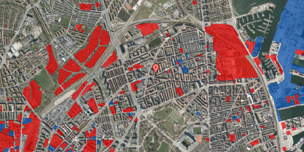 Jordforureningskort på Sankt Kjelds Plads 4, st. th, 2100 København Ø