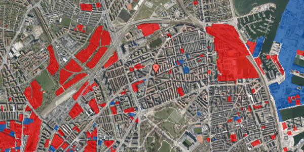 Jordforureningskort på Sankt Kjelds Plads 6, 1. th, 2100 København Ø