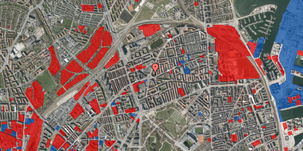 Jordforureningskort på Sankt Kjelds Plads 10, 3. tv, 2100 København Ø