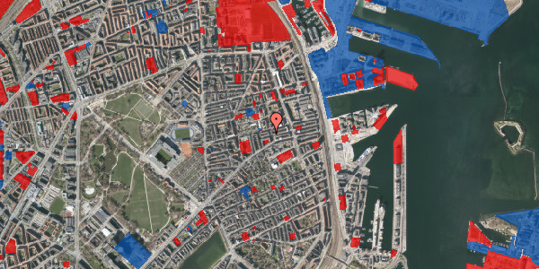 Jordforureningskort på Silkeborggade 1, 4. th, 2100 København Ø