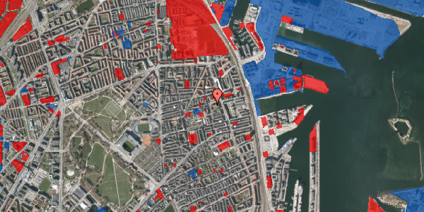 Jordforureningskort på Silkeborggade 12A, 3. th, 2100 København Ø