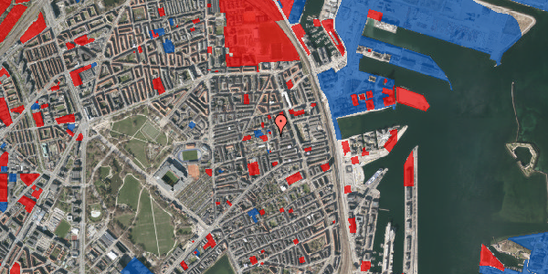 Jordforureningskort på Silkeborggade 15, 2. th, 2100 København Ø