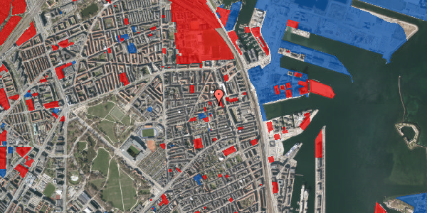 Jordforureningskort på Silkeborggade 18, 3. tv, 2100 København Ø