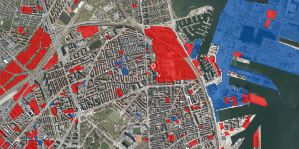 Jordforureningskort på Sionsgade 6, 3. tv, 2100 København Ø