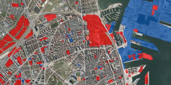 Jordforureningskort på Sionsgade 8, st. th, 2100 København Ø