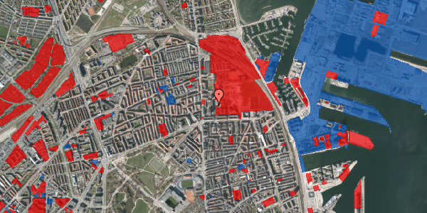 Jordforureningskort på Sionsgade 24, 3. tv, 2100 København Ø