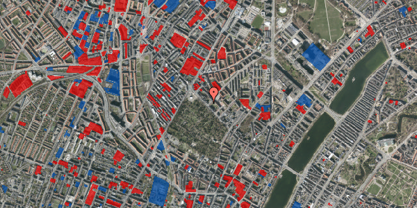 Jordforureningskort på Sjællandsgade 1A, 1. th, 2200 København N