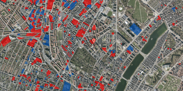 Jordforureningskort på Sjællandsgade 13, st. th, 2200 København N