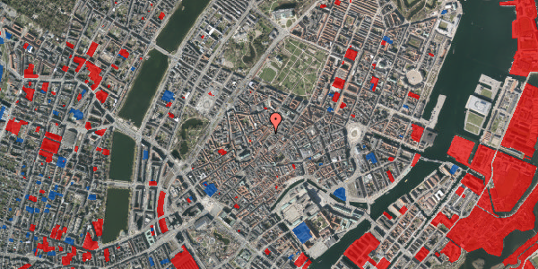 Jordforureningskort på Skindergade 8, 1. tv, 1159 København K