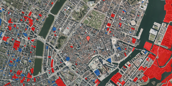 Jordforureningskort på Skindergade 13, 1. th, 1159 København K