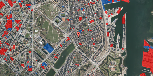 Jordforureningskort på Slagelsegade 7, 2. th, 2100 København Ø