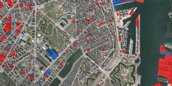 Jordforureningskort på Slagelsegade 18, 5. , 2100 København Ø