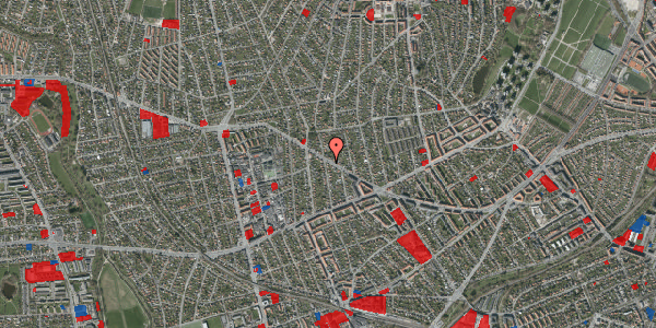 Jordforureningskort på Slotsherrensvej 25, 2720 Vanløse