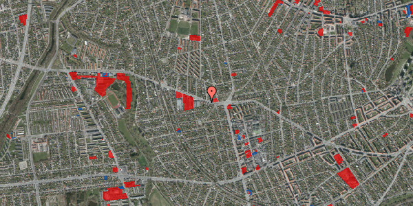 Jordforureningskort på Slotsherrensvej 93, 2720 Vanløse