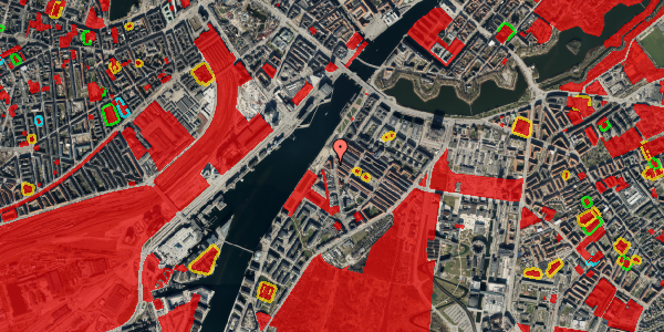 Jordforureningskort på Snorresgade 6, 4. tv, 2300 København S