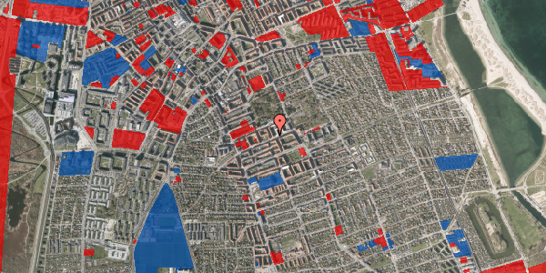 Jordforureningskort på Sofie Brahes Allé 13, 1. th, 2300 København S