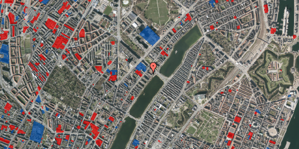 Jordforureningskort på Sortedam Dossering 41B, st. th, 2200 København N