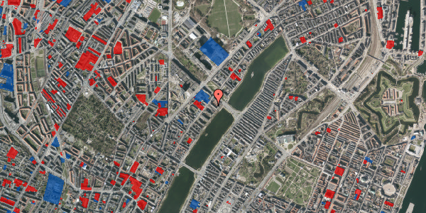 Jordforureningskort på Sortedam Dossering 41C, 3. th, 2200 København N