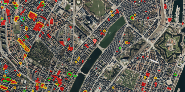 Jordforureningskort på Sortedam Dossering 41D, 1. mf, 2200 København N