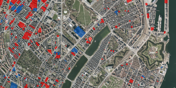 Jordforureningskort på Sortedam Dossering 59F, st. th, 2100 København Ø